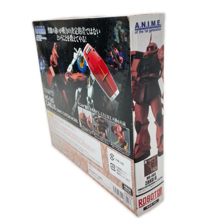  BANDAI バンダイ ROBOT魂 〈SIDE MS〉 MS-06S シャア専用ザク ver. A.N.I.M.E.  フィギュア 開封品