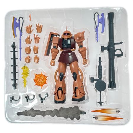  BANDAI バンダイ ROBOT魂 〈SIDE MS〉 MS-06S シャア専用ザク ver. A.N.I.M.E.  フィギュア 開封品