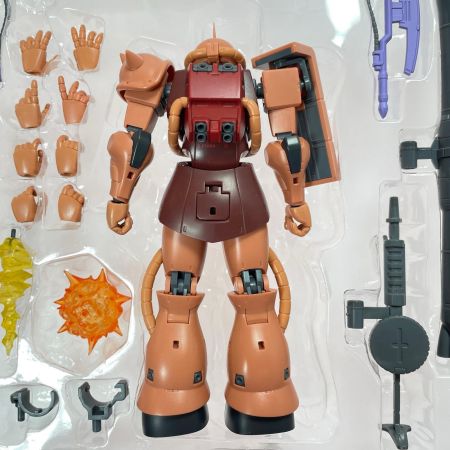  BANDAI バンダイ ROBOT魂 〈SIDE MS〉 MS-06S シャア専用ザク ver. A.N.I.M.E.  フィギュア 開封品