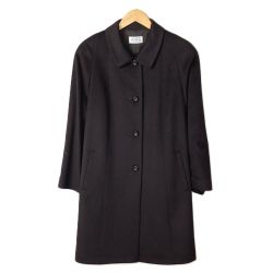 ☆☆ LEPORTE レポルテ カシミアコート サイズ 9号 03-10176 パープル系 レディース Bランク