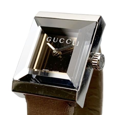  GUCCI グッチ Gフレーム  128.5 クォーツ 腕時計 レディースウォッチ