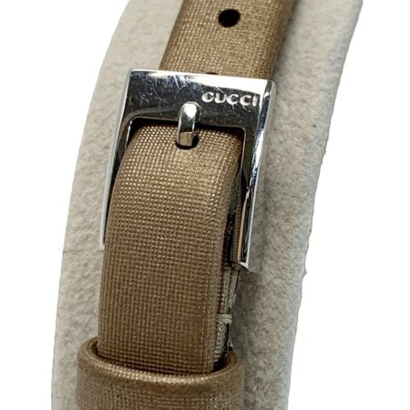  GUCCI グッチ Gフレーム  128.5 クォーツ 腕時計 レディースウォッチ