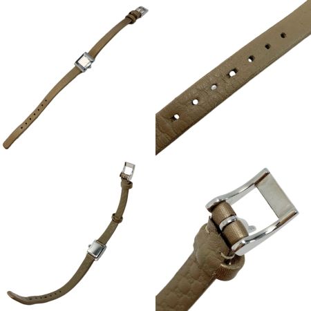  GUCCI グッチ Gフレーム  128.5 クォーツ 腕時計 レディースウォッチ