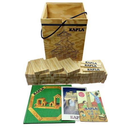  KAPLA カプラ 280pce 9ピース欠損 積み木 説明書付