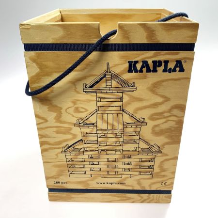  KAPLA カプラ 280pce 9ピース欠損 積み木 説明書付