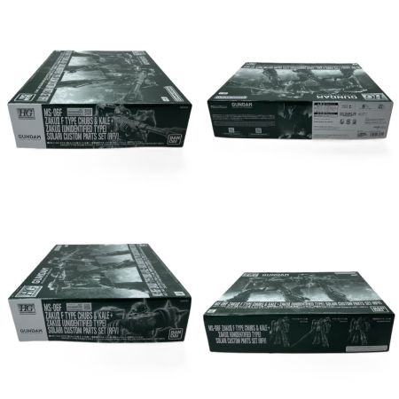   ザクII F型 チャブス機 ＆ ケイル機 + 無識別型ザクII ソラリ機 再現パーツセット HG ホビー プラモデル ガンプラ 内袋未開封