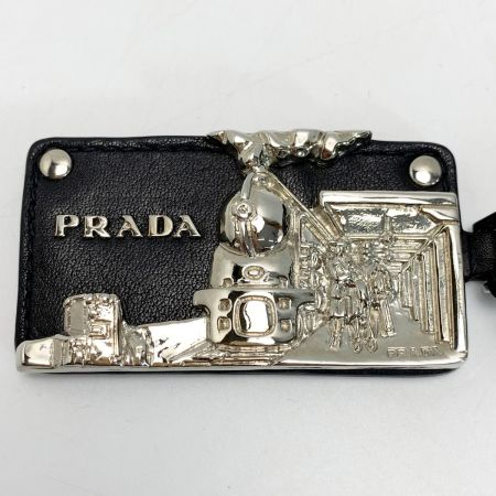  PRADA プラダ ショルダーバッグ  BR3789 ブラック レザー ギャランティーカード・保存袋付 レディース