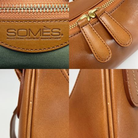  Somes Saddle ソメスサドル エリン 2WAYショルダーバッグ ER-54 ブラウン レザー 布袋有