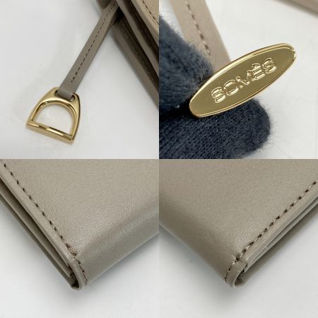  Somes Saddle ソメスサドル サドラリー 長財布 SA-11 グレージュ レザー