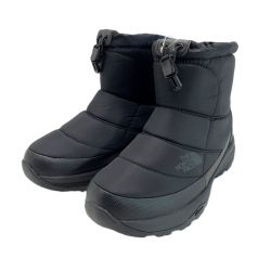 ☆☆ THE NORTH FACE ザノースフェイス ヌプシ ブーティ ウォータープルーフ VII ショート NF52273 ブラック SIZE 24cm Bランク