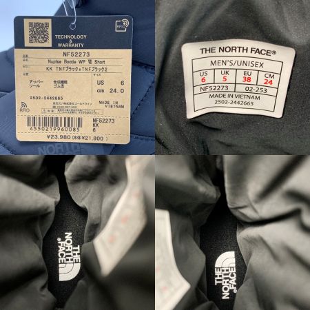  THE NORTH FACE ザノースフェイス ヌプシ ブーティ ウォータープルーフ VII ショート NF52273 ブラック SIZE 24cm