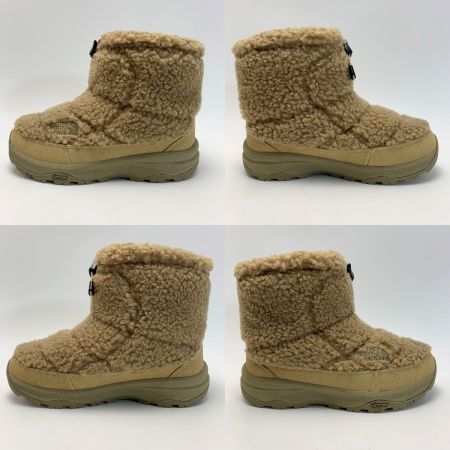  THE NORTH FACE ザノースフェイス ヌプシ ブーティ ショート フリース NF52578 ブラウン SIZE 25cm