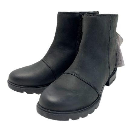  SOREL ソレル EMELIE III ZIP WP ミディブーツ ミドル 黒 レザー NL5019-010 ブラック SIZE 23.5cm