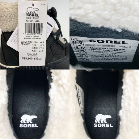  SOREL ソレル スノーブーツ  NL5151-010 ブラック SIZE 23.5cm レディース