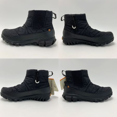  BOGS CEDARCHELSEA セダーチェルシー  79160 ブラック サイドゴアブーツ  SIZE 25cm