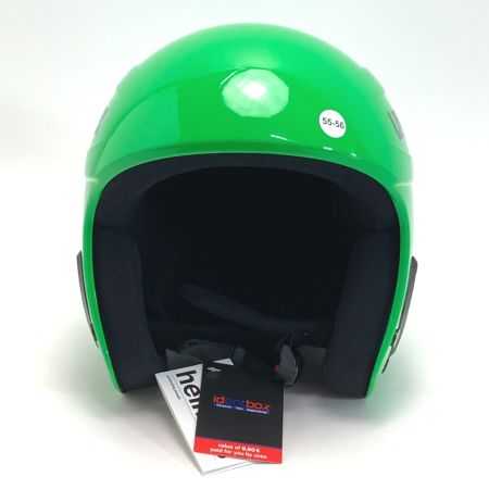  uvex ウベックス レーシング ヘルメット 55-56cm FIS対応 箱付 グリーン