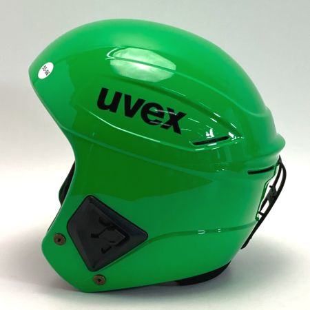  uvex ウベックス レーシング ヘルメット 55-56cm FIS対応 箱付 グリーン