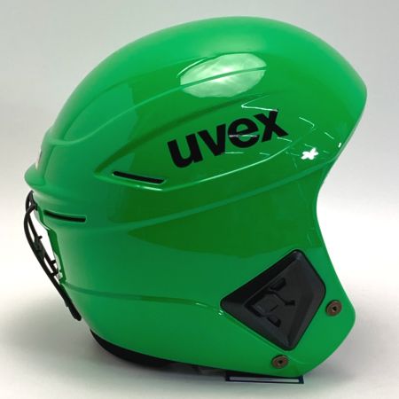  uvex ウベックス レーシング ヘルメット 55-56cm FIS対応 箱付 グリーン