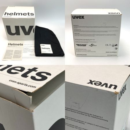  uvex ウベックス レーシング ヘルメット 55-56cm FIS対応 箱付 グリーン