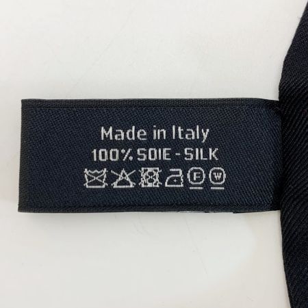  CHANEL シャネル ヘアバンド 細いスカーフ ツイリー ブラック シルク100％