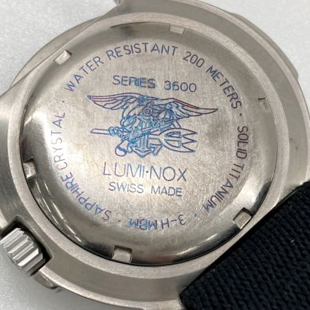  LUMINOX ルミノックス ネイビーシールズ 3600シリーズ TITANIUM ネイビー クォーツ メンズ 腕時計