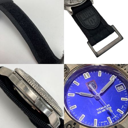  LUMINOX ルミノックス ネイビーシールズ 3600シリーズ TITANIUM ネイビー クォーツ メンズ 腕時計