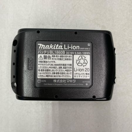  MAKITA マキタ バッテリー　18v　6.0Ah BL1860B