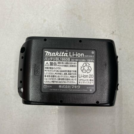  MAKITA マキタ バッテリー　18v　6.0Ah BL1860B