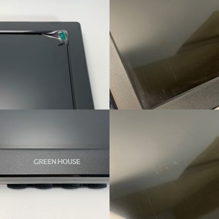  GREEN HOUSE グリーンハウス ポータブルテレビ AC電源 バッテリ内蔵  GH-PTV19B-BK 19インチ