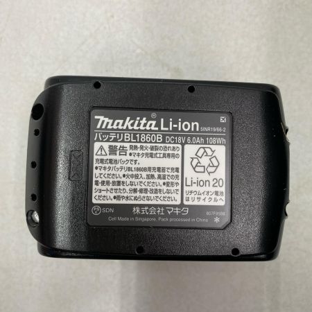  MAKITA マキタ バッテリー　18v　6.0Ah BL1860B ブラック