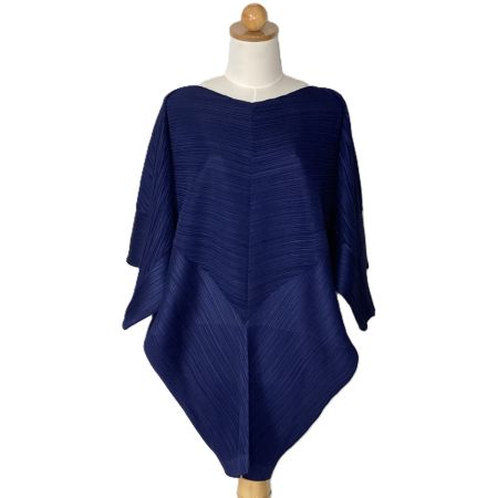  ISSEY MIYAKE イッセイミヤケ PLEATS PLEASE チュニック PP23JT442 ネイビー サイズ不明 レディース