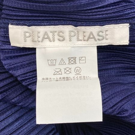  ISSEY MIYAKE イッセイミヤケ PLEATS PLEASE チュニック PP23JT442 ネイビー サイズ不明 レディース