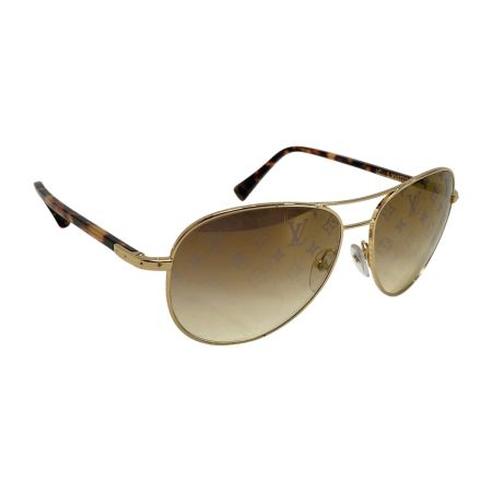  LOUIS VUITTON ルイヴィトン コンスピラシオン・パイロット 58□15 Z0164U ブラウン サングラス グラデーション