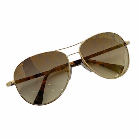  LOUIS VUITTON ルイヴィトン コンスピラシオン・パイロット 58□15 Z0164U ブラウン サングラス グラデーション