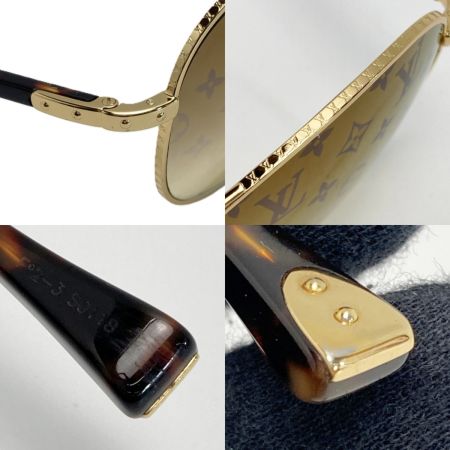  LOUIS VUITTON ルイヴィトン コンスピラシオン・パイロット 58□15 Z0164U ブラウン サングラス グラデーション