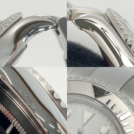  ROLEX ロレックス ヨットマスター ロレジウム Z番 16622 シルバー 自動巻き メンズ 腕時計 箱・ギャランティ有