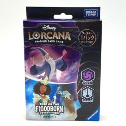 ☆☆  ディズニー･ロルカナ･TCG 日本語版 構築済みデッキ フラッドボーンの渾沌 アメジスト･スティール 60枚入り 未開封 Nランク