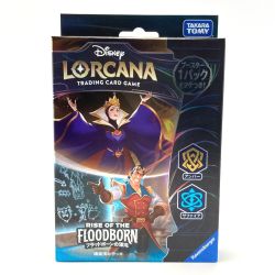 ☆☆  ディズニー･ロルカナ･TCG 日本語版 構築済みデッキ フラッドボーンの渾沌 アンバー･サファイア 60枚入り 未開封 Nランク