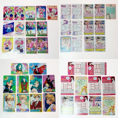   美少女戦士セーラームーン カード 114枚・シール1枚・カードケース3冊 子供用品