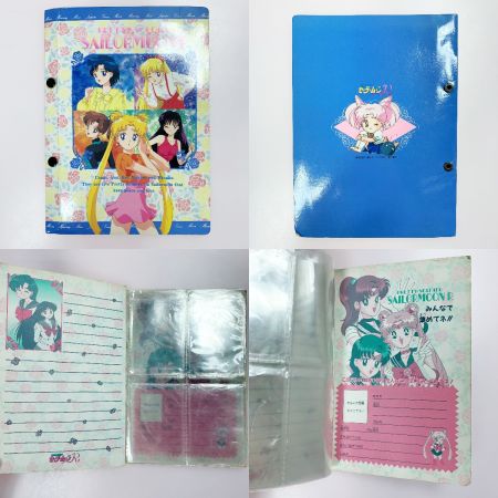   美少女戦士セーラームーン カード 114枚・シール1枚・カードケース3冊 子供用品