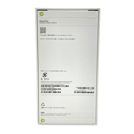  Apple iPhone 17Pro 512GB MG874J/A 