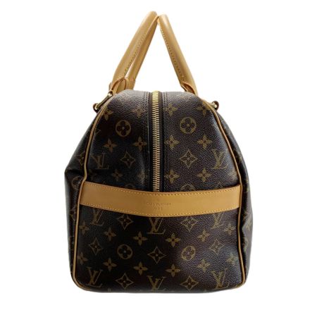  LOUIS VUITTON ルイヴィトン モノグラム キャリーオール M40074 ボストンバッグ パドロック キーネームタグ