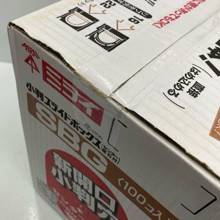  MIRAI 小判スライドボックス SBG 未使用品 付属品完備