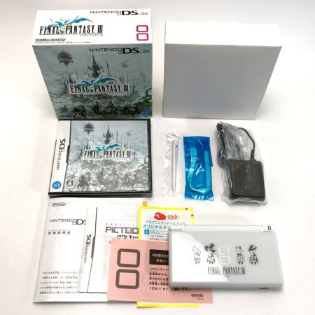  Nintendo ニンテンドウ ファイナルファンタジーIII クリスタルエディション DS Lite 特別仕様