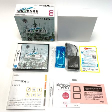  Nintendo ニンテンドウ ファイナルファンタジーIII クリスタルエディション DS Lite 特別仕様