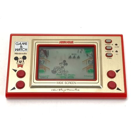  任天堂  ゲーム&ウォッチ ミッキーマウス MC-25 ワイドスクリーン 動作確認済 本体のみ