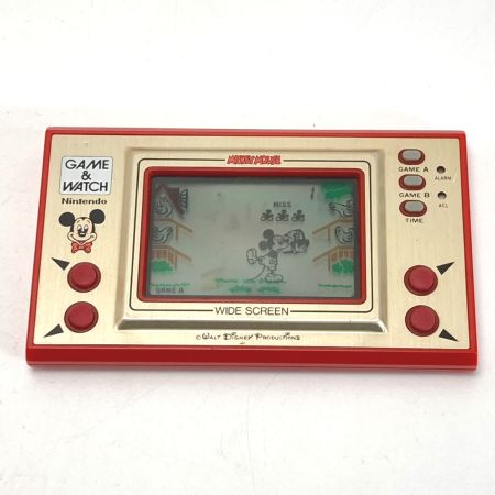  任天堂  ゲーム&ウォッチ ミッキーマウス MC-25 ワイドスクリーン 動作確認済 本体のみ