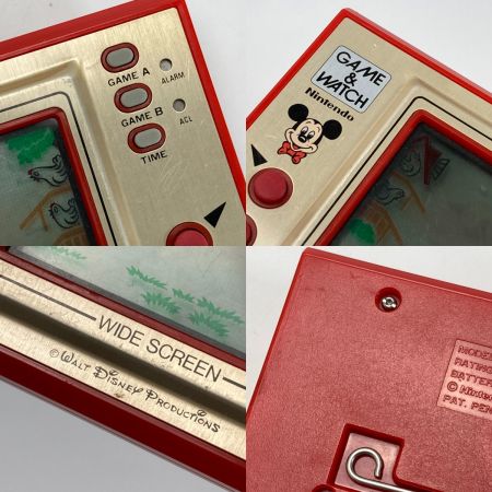  任天堂  ゲーム&ウォッチ ミッキーマウス MC-25 ワイドスクリーン 動作確認済 本体のみ