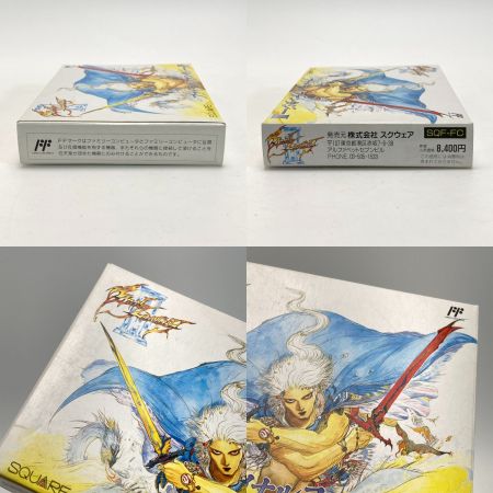   FC ファミコンソフト ファイナルファンタジー III FF3 動作確認済 箱・取説付き