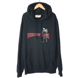 ☆☆ OFF-WHITE プルオーバーパーカー OMBB046G19762010 ブラック XXL メンズ Bランク